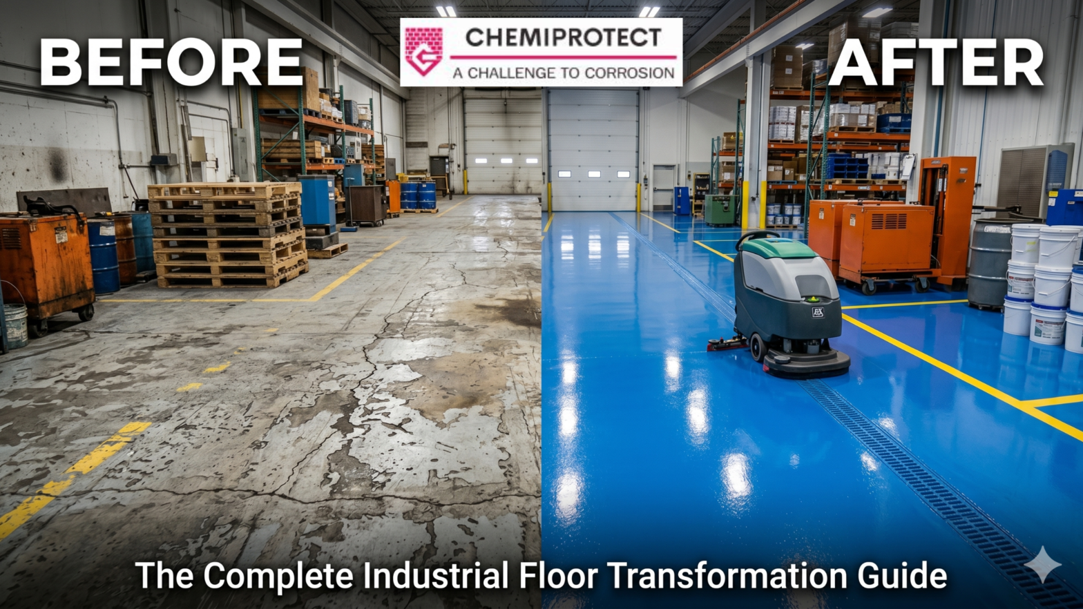 Epoxy coating for industrial surface protection by CHEMIPROTECT