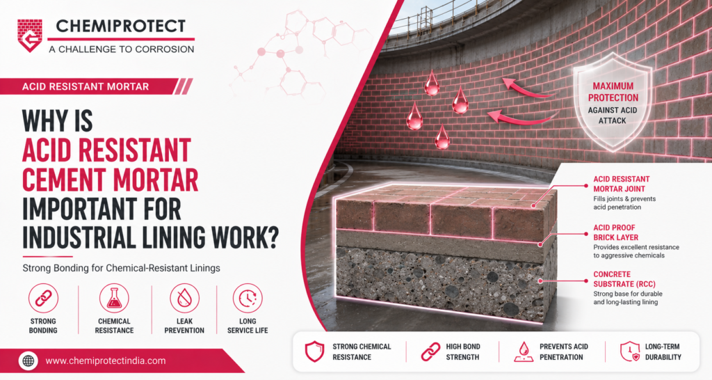 acid resistant cement mortar